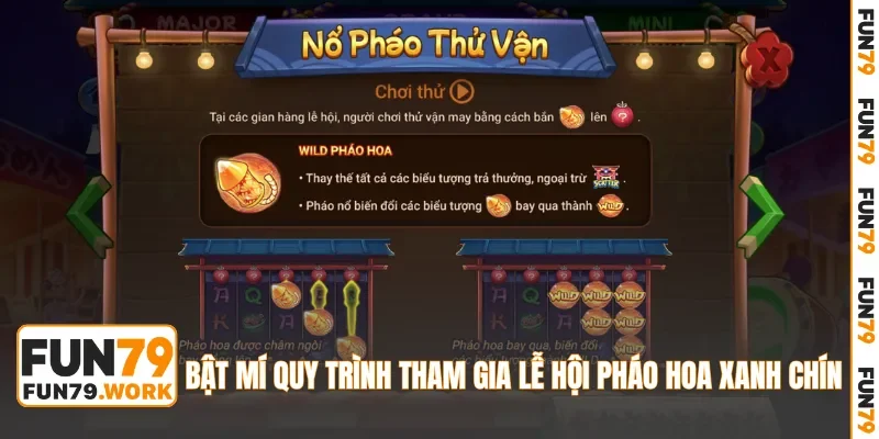 Bật mí quy trình tham gia Lễ Hội Pháo Hoa xanh chín