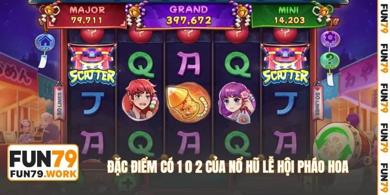 Đặc điểm có 1 0 2 của nổ hũ Lễ Hội Pháo Hoa