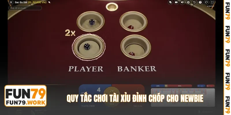 Quy tắc chơi Tài Xỉu đỉnh chóp cho newbie